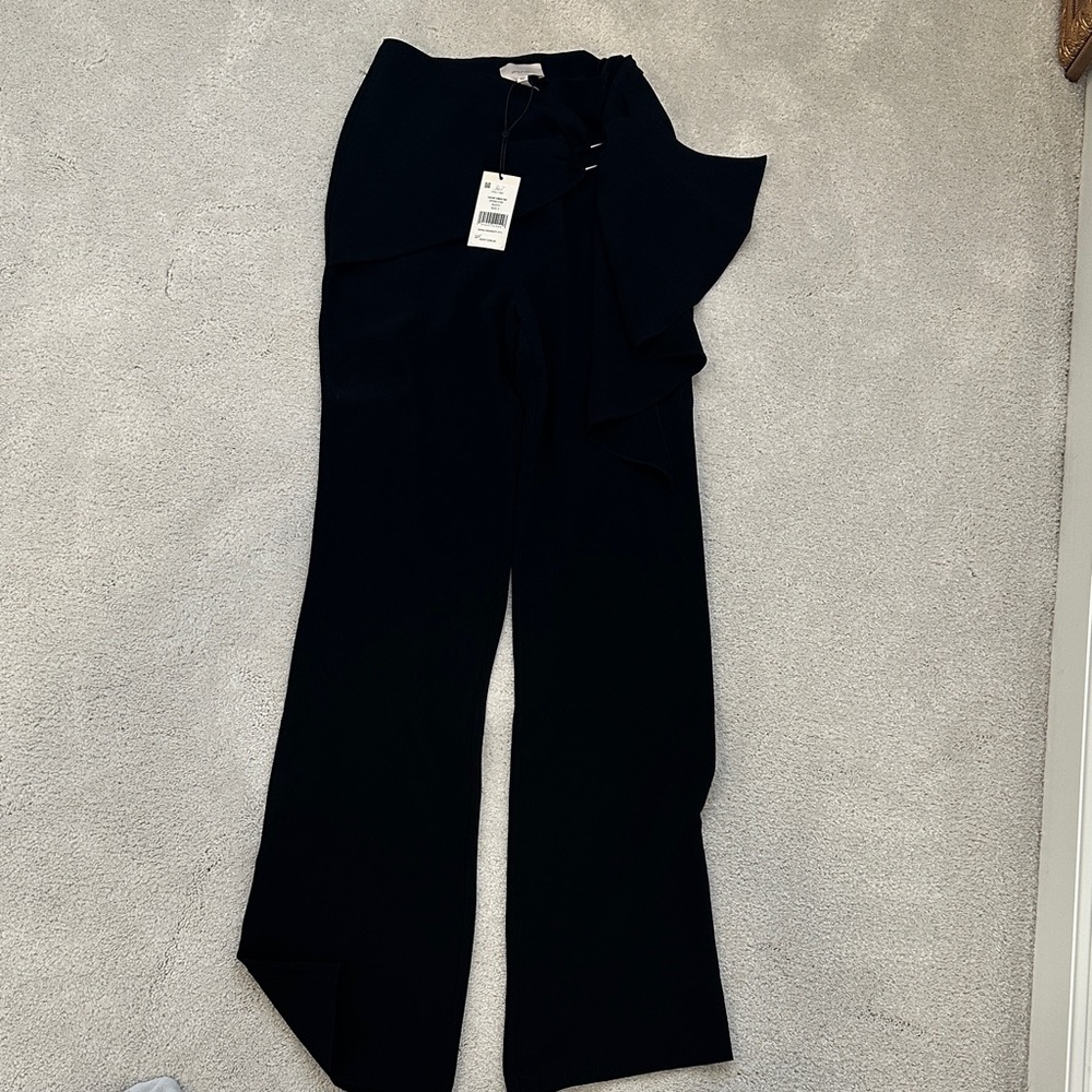 Cinq à Sept Black Wide Leg Women's Pants